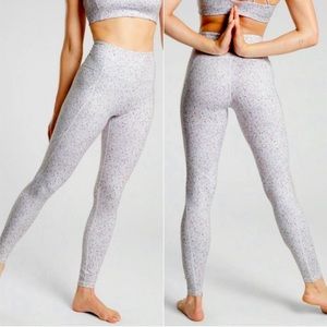 Athleta Salutation Stash Pocket Tight Leggings High Rise Pebble Beach - Size XXS